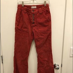 Free people cropped cords